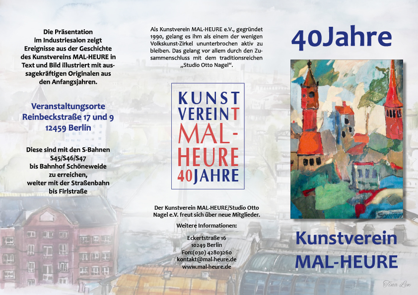 „ZEIT FÜR KUNST“ 40 Jahre Kunstverein MAL - HEURE